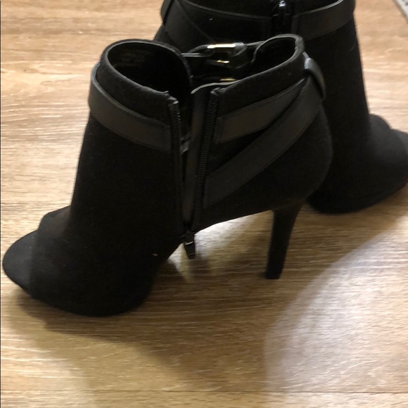Peep toe booties - Picture 3 of 6
